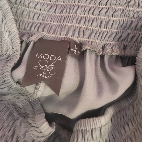 Moda Seta Palacio pants Size L - Picture 6 of 6